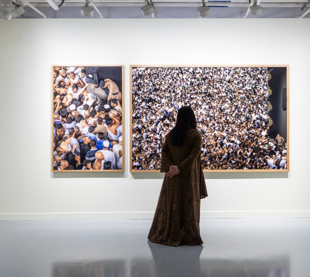Ahmed Mater for Athr Gallery. Photo: Courtesy of Art Basel.